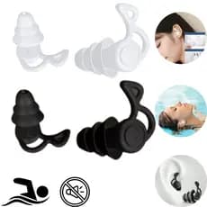 Tampão de Ouvido Protetor Auricular Antirúido Abafador para Dormir Natação Estudar