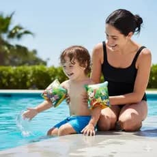 Boia De Braço Infantil Mickey Mouse Proteção Segurança Flutuação Criança