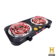 Mini Fogão Fogareiro Elétrico Portátil 2000w 220v  2 Bocas Linha Premium