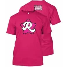 Camiseta Pink Emilly Vick Camisa T-shirt  Rosa da Emilly Vick Youtuber com nome da Emilly Vick nas Costas envio imediato