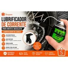 Lubrificador de Corrente para Moto e Bicicleta | Aplicador de Spray para Cadeia