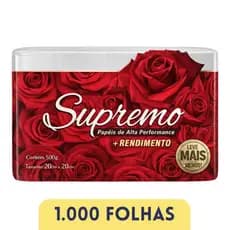 Papel Toalha Interfolha 1000Folhas Branco 100% Virgem Supremo - Com alta Capacidade