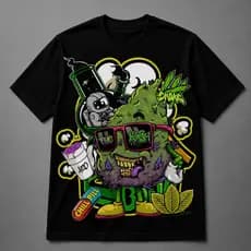 Camiseta Masculina Premium Confortável Estampada 100% Algodão