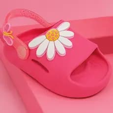 Chinelo Nuvem Com Correia Feminino Infantil Vários Modelos E Cores Para Meninas Original Promoção