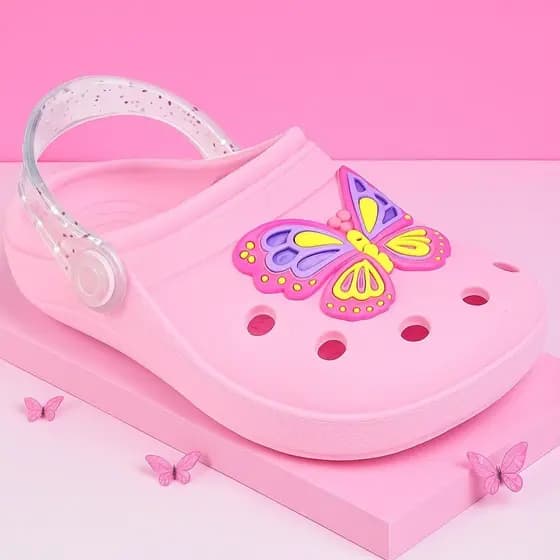 Babuche Infantil Feminino Original Lançamento Para Meninas Várias Cores E Modelos Promoção