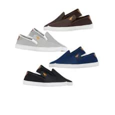 Kit 4 Pares Slip on Iate Polo Bordado Estiloso Na Moda Toda Ocasião Confotável