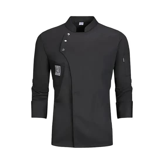 Uniforme de Chef de Cozinha de Serviço de Alimentos Pizzaiolo Jaquetas de Restaurante Padaria Café Garçom Garçonete KDTI