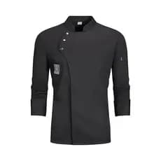 Uniforme de Chef de Cozinha de Serviço de Alimentos Pizzaiolo Jaquetas de Restaurante Padaria Café Garçom Garçonete KDTI