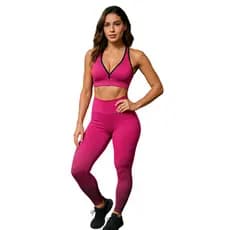 Conjunto Academia Poliamida/ Conjunto fitness/ Roupa de academia