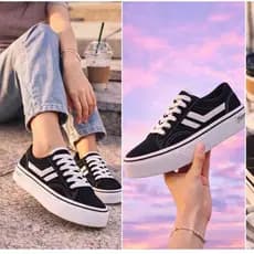 Tênis Masculino Casual Clássico Urbano Lona Respirável Resistente Macio Leve Cano Baixo Tradicional