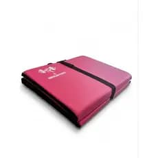 Colchonete Dobrável Maleta Rosa Fitness Profissional para Academia Yoga Abdominal Funcionais