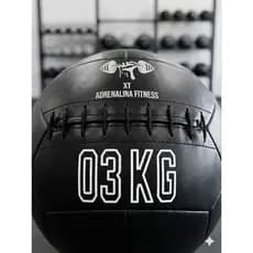 Wall ball 3kg Medicine Crossfit Bola de Peso Academia Fitness Treino Funcional
