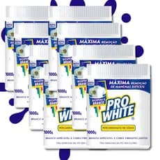 Percarbonato de Sódio Tira Manchas Alvejante Roupa Branca Produto de Limpeza 8KG Pro White