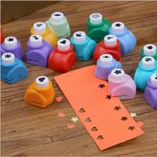 Novidade brinquedos batedor de flores crianças diy álbum de fotos acessórios artesanais pequeno Embosser atacado criativ