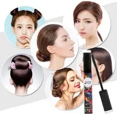 Crianças podem usar creme de acabamento de cabelo quebrado não gorduroso Anti-Frizz estilo de cabelo vara pequeno cabelo