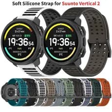 Pulseira De Silicone Macio Para Suunto Vertical 2 Relógio Esportivo Ajuste 1 Corrida 2/S 5/9 Pico Acessórios Substituiçã