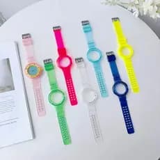 Pulseira Tpu Transparente + Capa Para Royal Pop Swatch Acessórios À Prova De Choque correa AP Pulseiras D'água