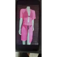 short praia sunquini avulso calcinha biquini saida feminina laco requlador  lateral.
