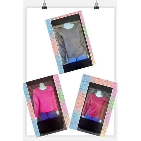 kit 3 camisas femininala com protecao solar uv 50+blusa manga longa.