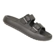 Papete Birken Slide feminina Sandália Leve Chinelo Ortopédica Confortável Duas Fivelas