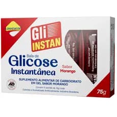 Gli-instan Lowçúcar (Açúcar Liquido) Sabor Morango 5x15g - Lightsweet