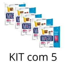 Kit com 5 Açúcar Magro Light 400g- Lightsweet