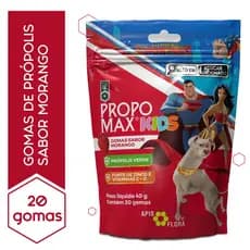 Propomax Kids Goma Sabor Morango Própolis Verde - Apis Flora