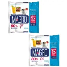 Kit com 2 Açúcar Magro Light 400g - Lightsweet