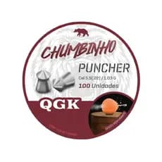 CHUMBINHO PUNCHER 5.5MM 1,03G 100UN