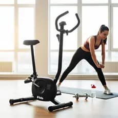 BICICLETA ERGOMÉTRICA BIKE FITNESS 12LIGHT BEON PRETA