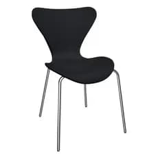 Kit 3 Cadeiras Jacobsen Polipropileno Sala Jantar Metal