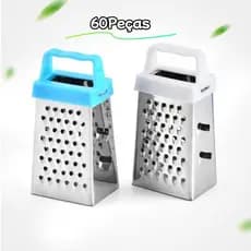 60 Peças Mini Ralador Inox Com Ima Mini Processador Cozinha Descascadores e Cortadores