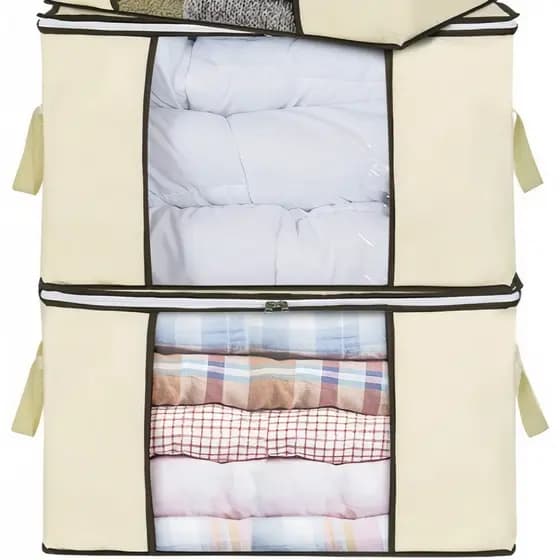 3/4/5 Pcs Caixa Organizadora Grande  Multiuso Caixa Organizadora De Guarda Roupa PromoçõEs.