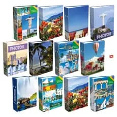 KIT 4 ALBUNS 10X15 PARA 120 FOTOS CADA PAISAGEM ENVIO 24H