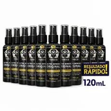 Kit 10 Tônicos Ultra para Cabelo e Barba 120ml Spray Fácil Aplicação - Purella