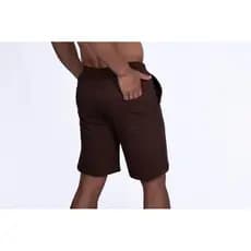 BERMUDA DE MOLETOM LEVE MASCULINO ADULTO