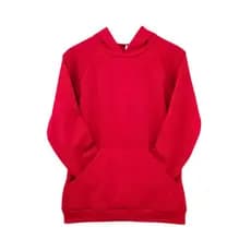 BLUSA DE MOLETOM FLANELADO COM CAPUZ INFANTIL E JUVENIL