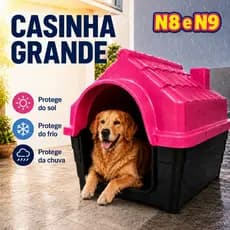 CASA CASINHA CACHORRO - CÃES -  PETS N8 N9 - PORTES MEDIOS - GRANDES | PRONTA ENTREGA