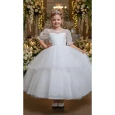 Vestido Bella Child Longo Infantil Eva Varias cores Ano Novo Casamento Daminha Batizado Formatura