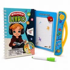 Livro Educativo Infantil Bilíngue Com Som E Caneta Interativa
