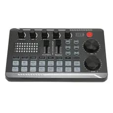 Mixer De Áudio Live Sound Car Com 12 Efeitos Para Celular E Pc