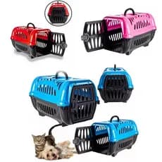 Caixa Transporte BrinqPet Pet N°3 Para Cachorros Pequenos E Gatos Porta 4 Travas