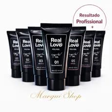 Polygel Real Love 30ml Alongamento Unhas Gel Alta Durabilidade Profissional