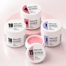 Gel de Modelagem Unhas Sculping Gel Real Love Light 15ml Uv Led