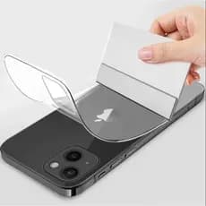 Kit Película IPhone Traseira Cerâmica Gel Flexível 3D/9D Todos Modelo iP 6 7 8 X XR 11 12 13 14 15 16 17 17PROMAX