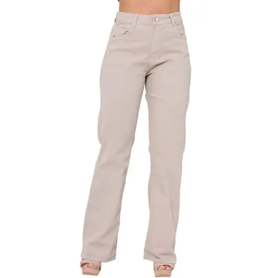 Calça Reta Feminina Hot Pants