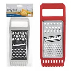 Fatiador Cortador Ralador Legumes Frutas Batata Cenoura 3 em 1 Cozinha Preparo alimento Saladas TOP