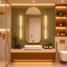 Espelho Lopazzi Grande Corpo Inteiro Base Reta Moldura Alumínio Quarto Sala Hall Pinterest 110x50cm