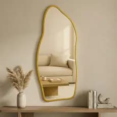 Espelho Grande Lopazzi 90x40 Moldura Alumínio Corpo Inteiro Magnus Flame Quarto Provador Pinterest