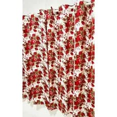 Cortina Estampada de Cozinha 2,80x2,50 Casa - Decoração para varão CORTINA SALA QUARTO COZINHA